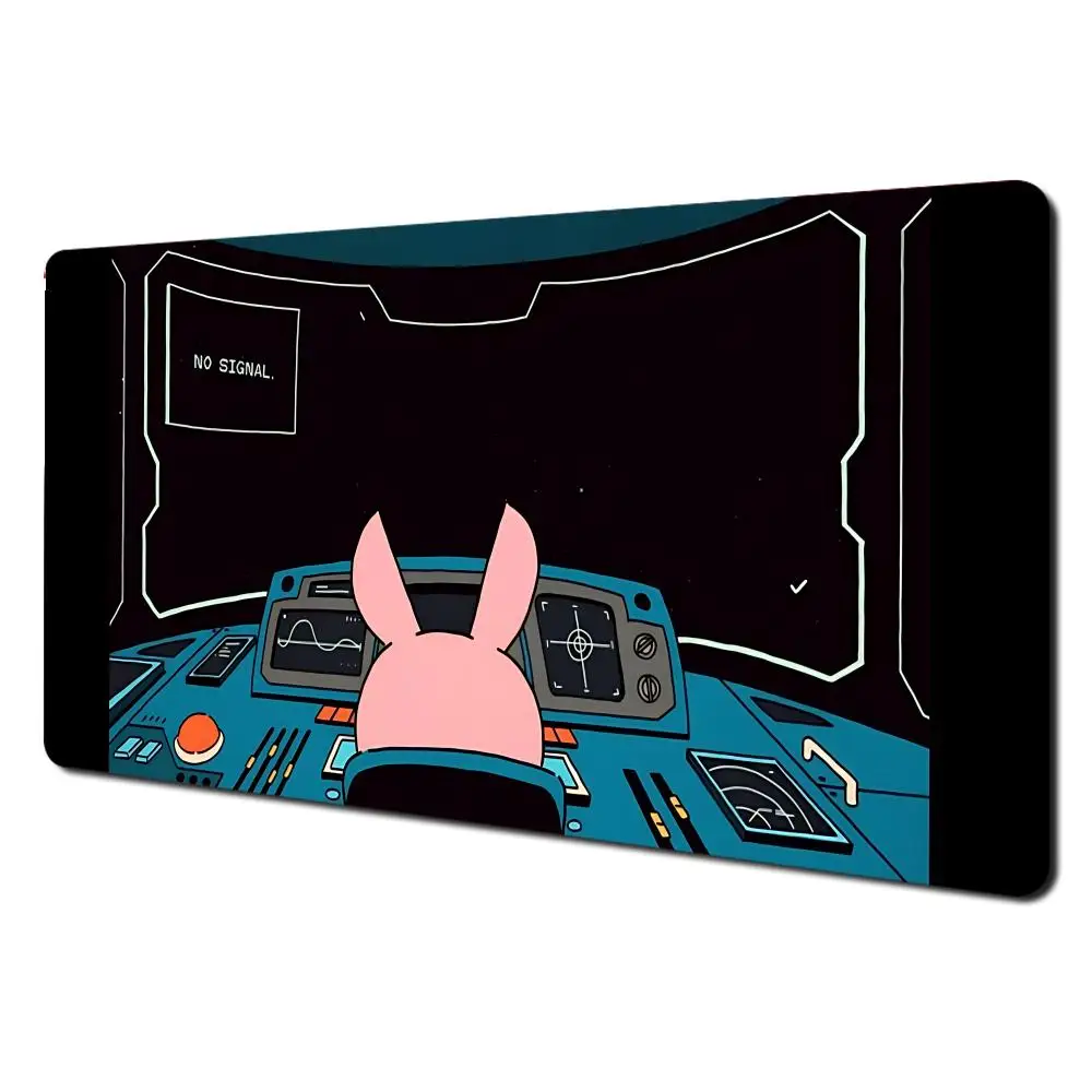 

Коврик для мыши Space Rabbit Astronaut, большой игровой нескользящий коврик для компьютера, ноутбука, планшета, игровой коврик для ноутбука, художественный коврик для мыши, мини-ПК, игровой коврик