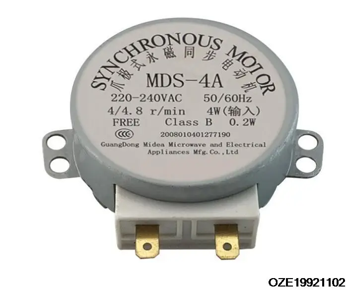 Microwave Turntable 4W 4 4 8rpm AC 220 240V Synchronous Motor Liooh
