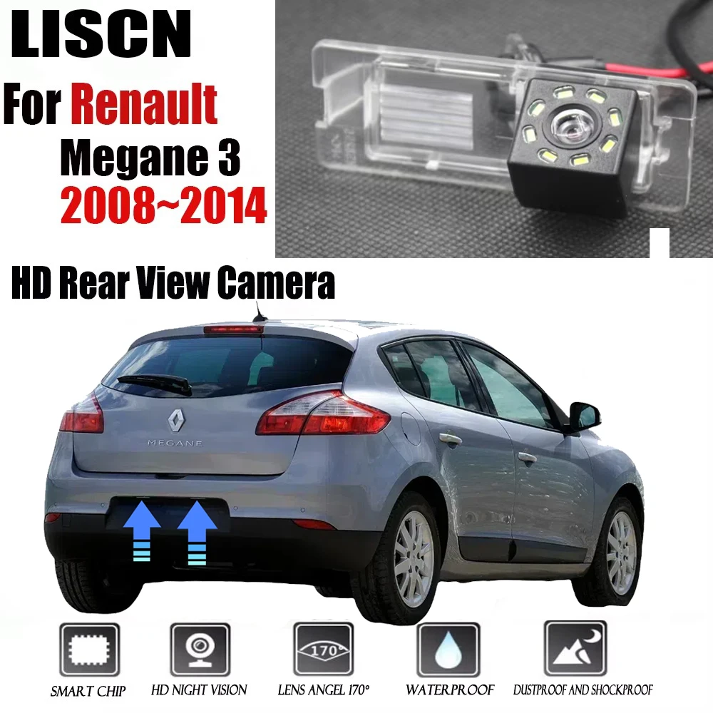 

Для Renault Megane 3 2008 2009 2010 2011 2012 2013 2014 камера заднего вида резервная камера/ночное видение/CCD/камера номерного знака