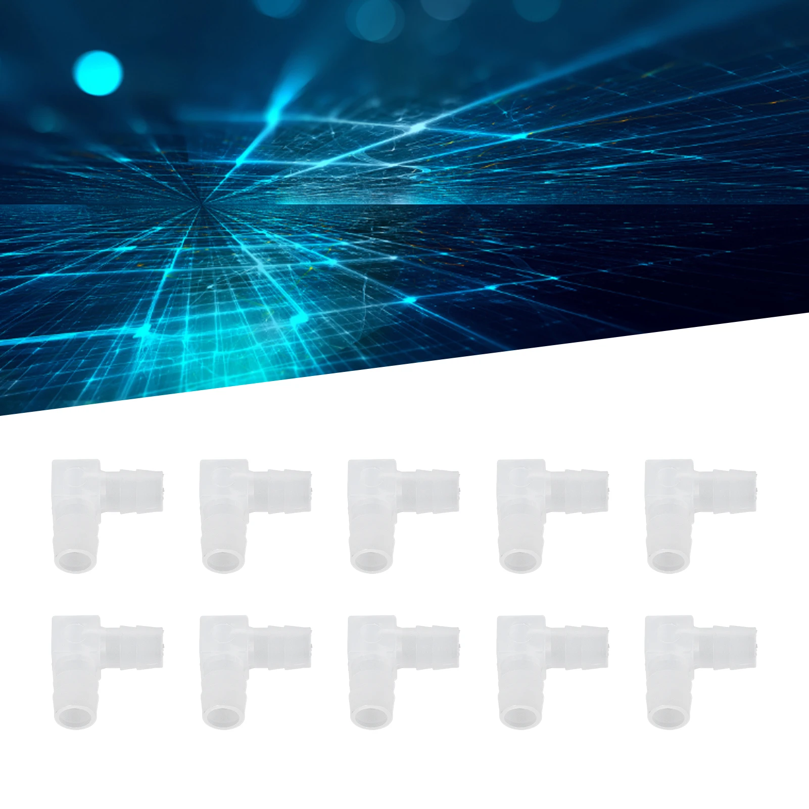 

Соединительный фитинг-угольник для шланга, пластиковый, 90 градусов, равнопроходной, с шипами, L-образный, для аквариумных шлангов