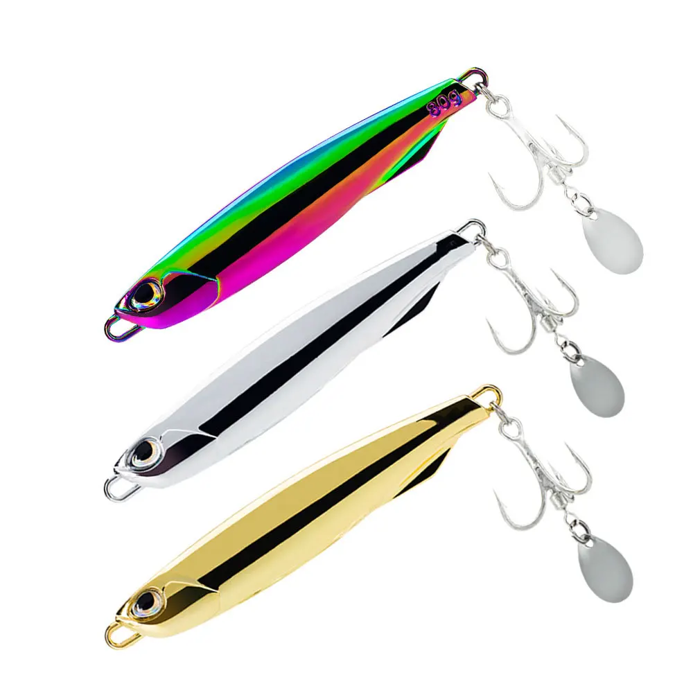 AS Shore Cast Spoon Fast Jig Vertical Speed Sinking Pesca Metal Jigging Fishing Artificial Bait Sea Lure Angler