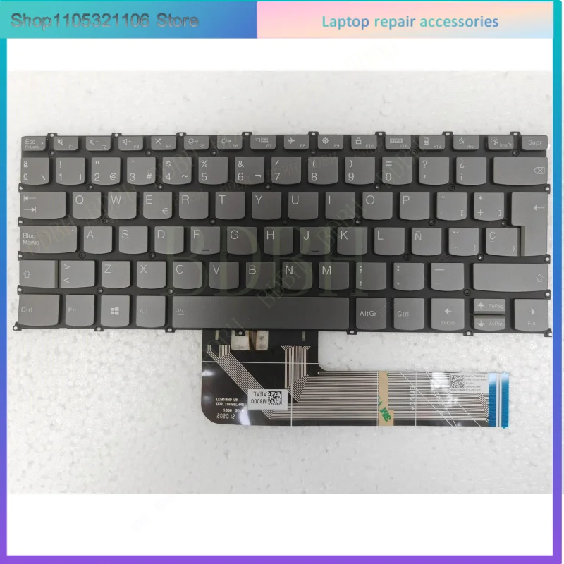 スペイン語キーボード-lenovo-ideapad-flex-5-14alc05-5-14are05-5-14iil05-5-14itl05-用