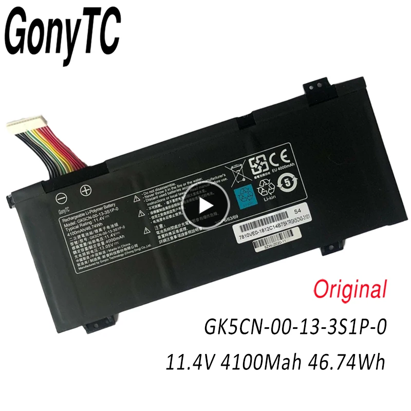 GK5CN-00-13-3S1P-0 Battery For MECHREVO X8Ti Z2 MACHENIKE T90 Plus T90-T3p F117-B F117-B6 For TONGFANG GK5CN5Z GK5CN6Z