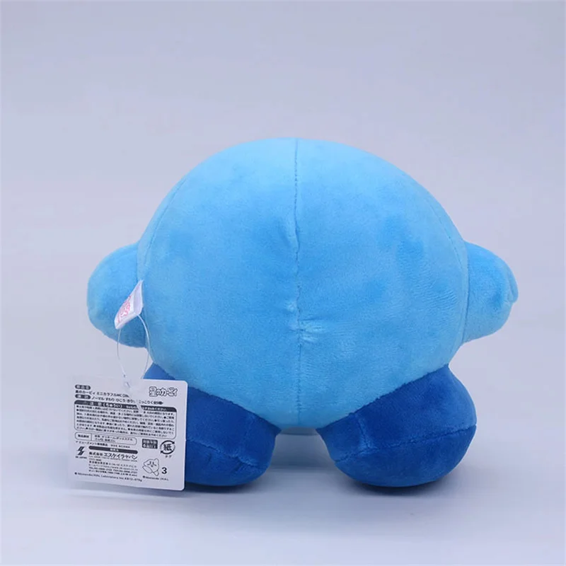 Juguete de peluche de estrella Kirby de 15CM, muñeco de peluche suave de Anime, muñeco de peluche rosa esponjoso, almohada, decoración de