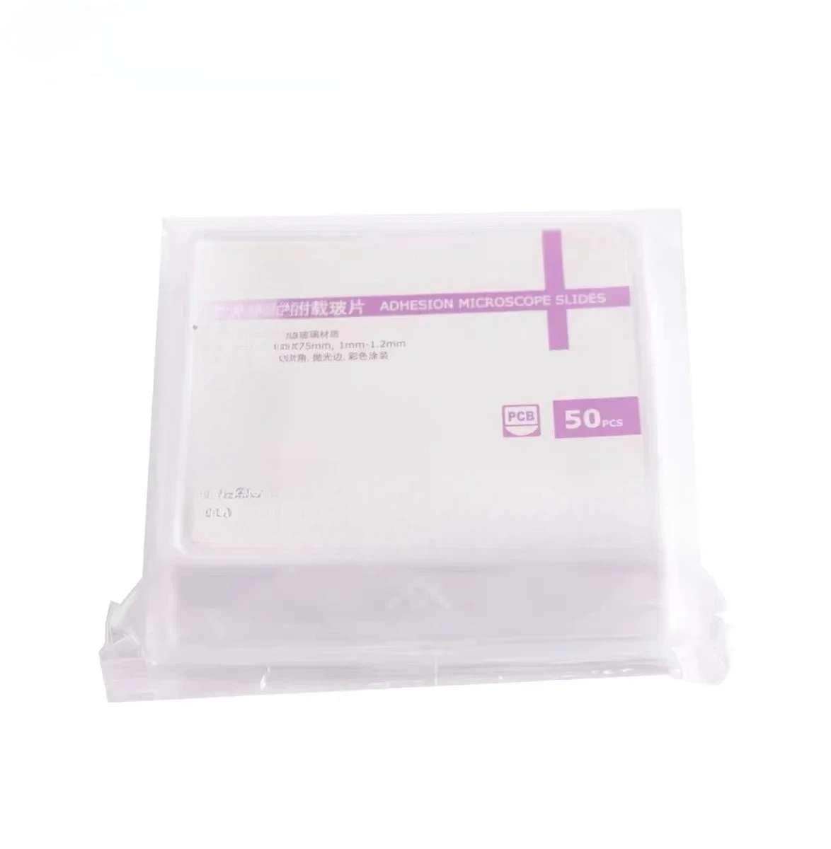 

10 boxes Cover slip adhesive glass slide, ultra white glass, positive charge anti detachment,