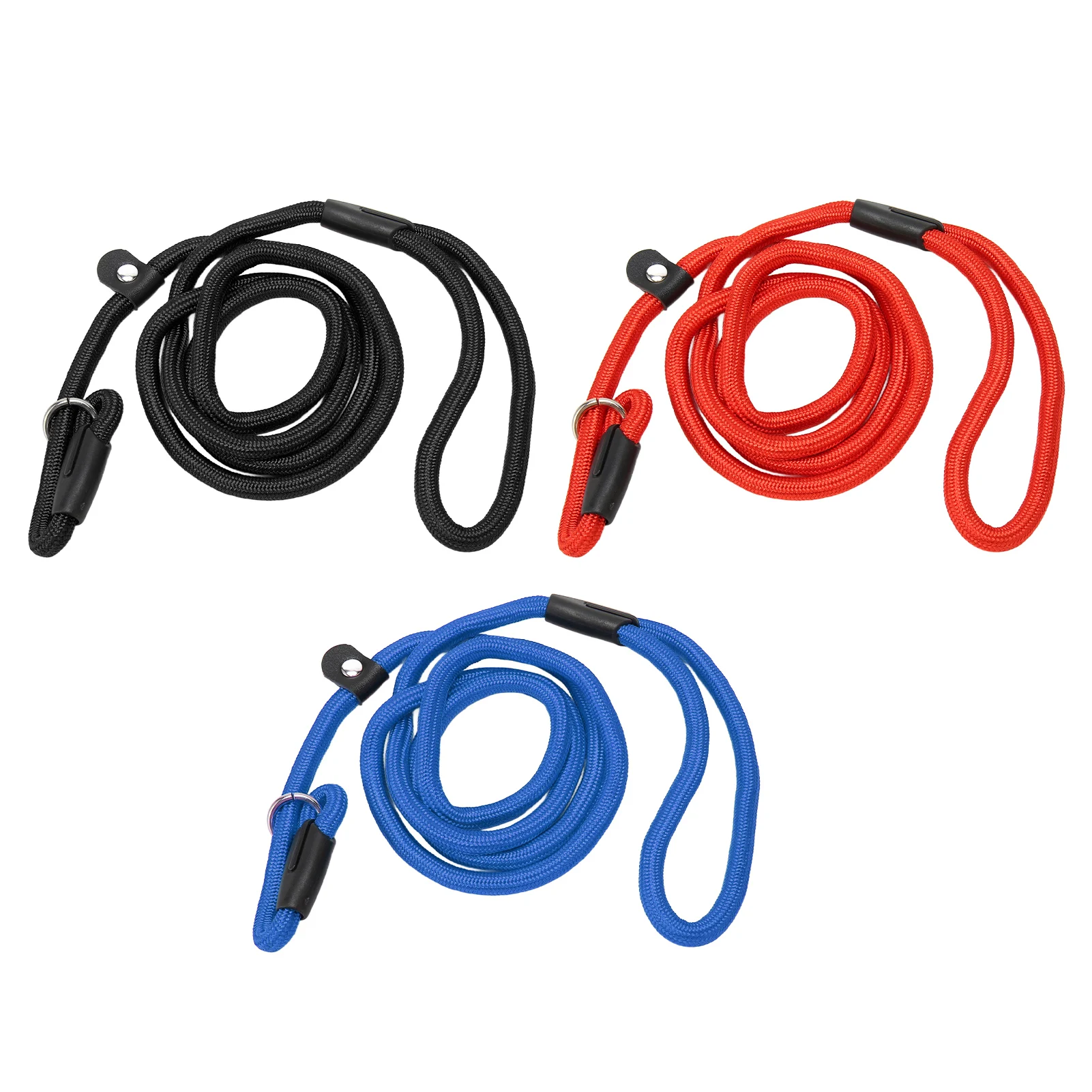 Dog Leash Easy To Put on or Take Off Dog Loop Leash Adjustable Nylon Super Soft Easy To Control Braiding for Walking for Puppy