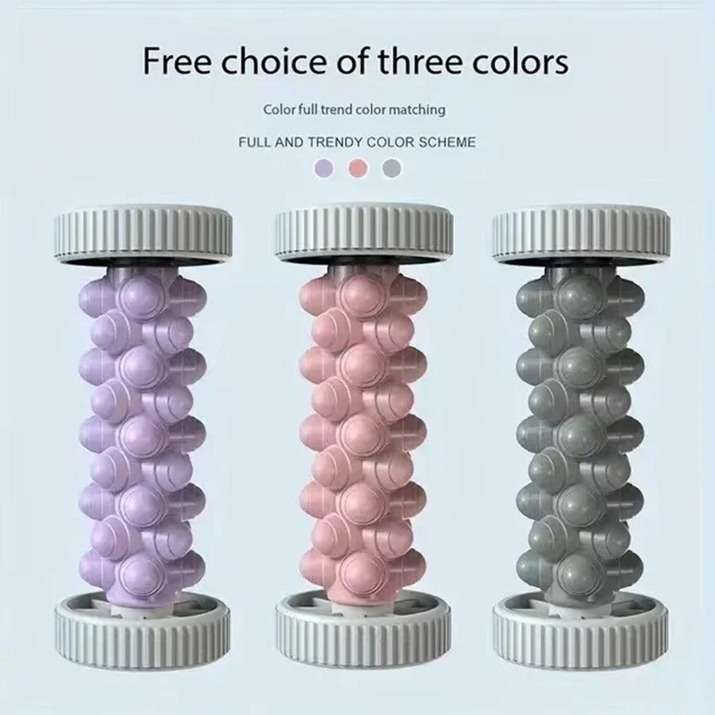 

1 шт. роликовый массажер для рук и ног, снимающий подошвенный фасциит, боль в своде стопы, йога, фитнес, подошва, расслабление мышц, массажный ролик для ног