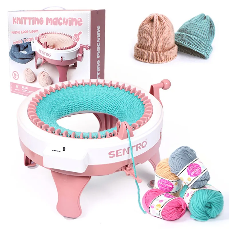 

48 Needles Knitting Machine Breimachine Creative Manual DIY Loom Sentro Knitting Machine Tricoter Sewing Hat Sock Lazy Artifact