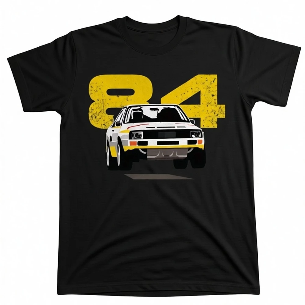 Men's T-Shirt S1 Mens Rally Car TShirt Group B Historic Rally T Shirt Hip Hop Tees Tops Harajuku