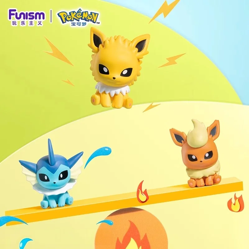 Funism Pokémon Eevee Family Action Figure Umbreon Leafeon Glaceon Collectible Desktop Decoration Toy For Anime Fans - view 5