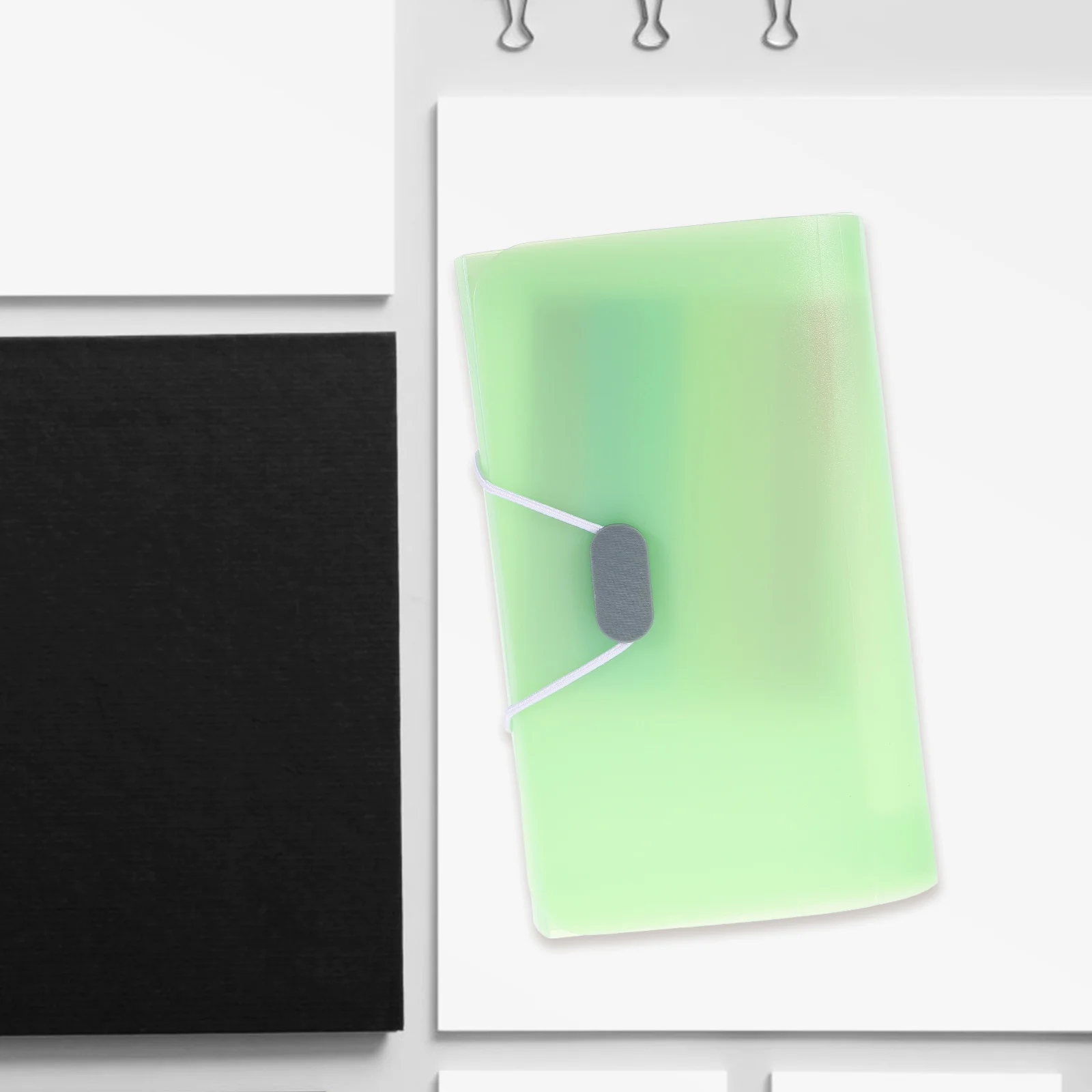 مجلد ملفات متعدد الجيوب، صندوق منظم مستندات بلاستيكي لمجلد استلام الورق المكتبي، صناديق حفظ الملفات للمنزل #2