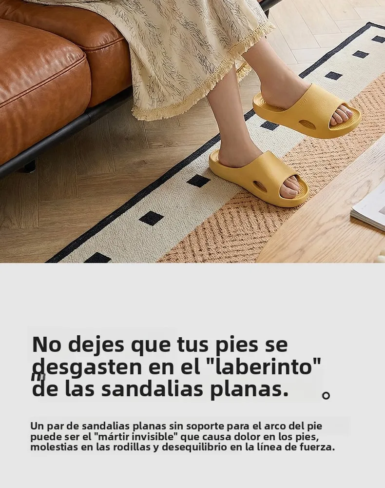 Pantuflas Youdiao para Hombre y Mujer, Específicas para Pies Planos, con Soporte de Arco, Antideslizantes, para Uso en Interi...