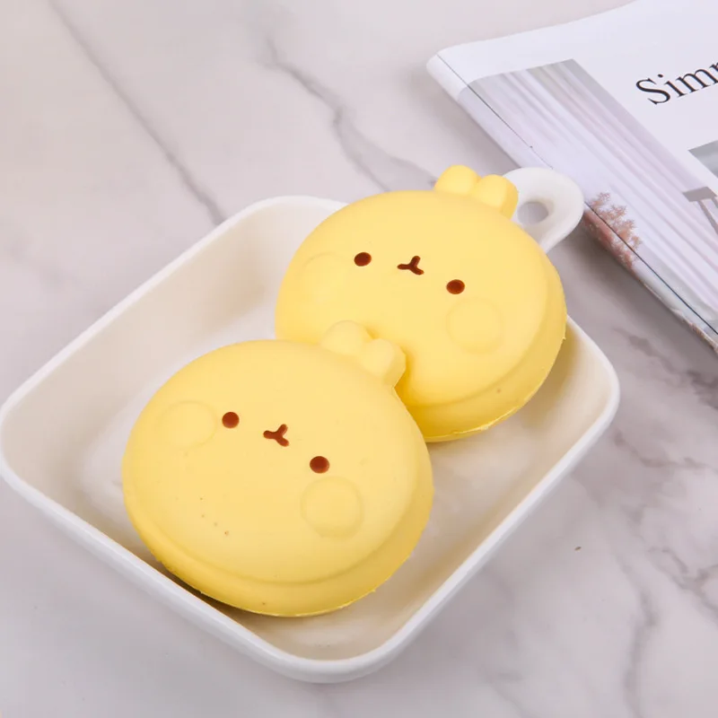 

Сжимаемая игрушка для декомпрессии с медленным отскоком, креативная имитация милого кролика, популярная мягкая игрушка для снятия стресса, игрушка Моти в подарок