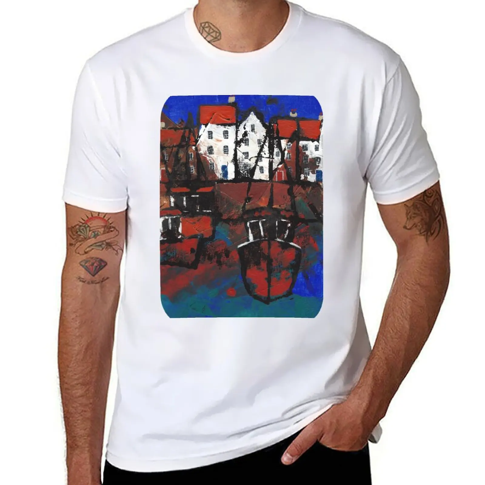 

In a Fife Harbour 1 T-Shirt man t shirts high quality luxury brand anime t shirts for man T-Shirt