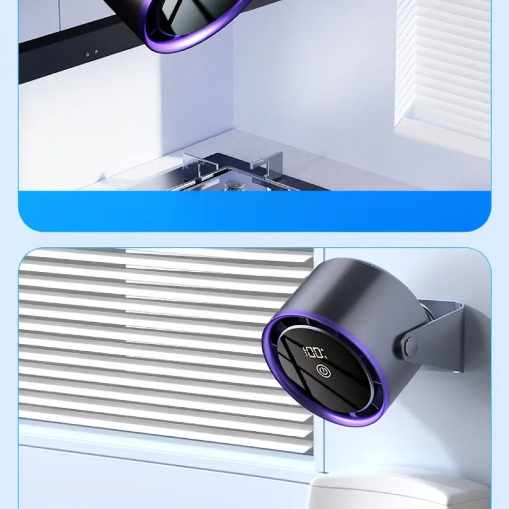 Quiet Desktop Air Circulation Fan USB Powered 100 Wind Gear Adjustable Compact Cooling Blower For Home Office Student Dormitory