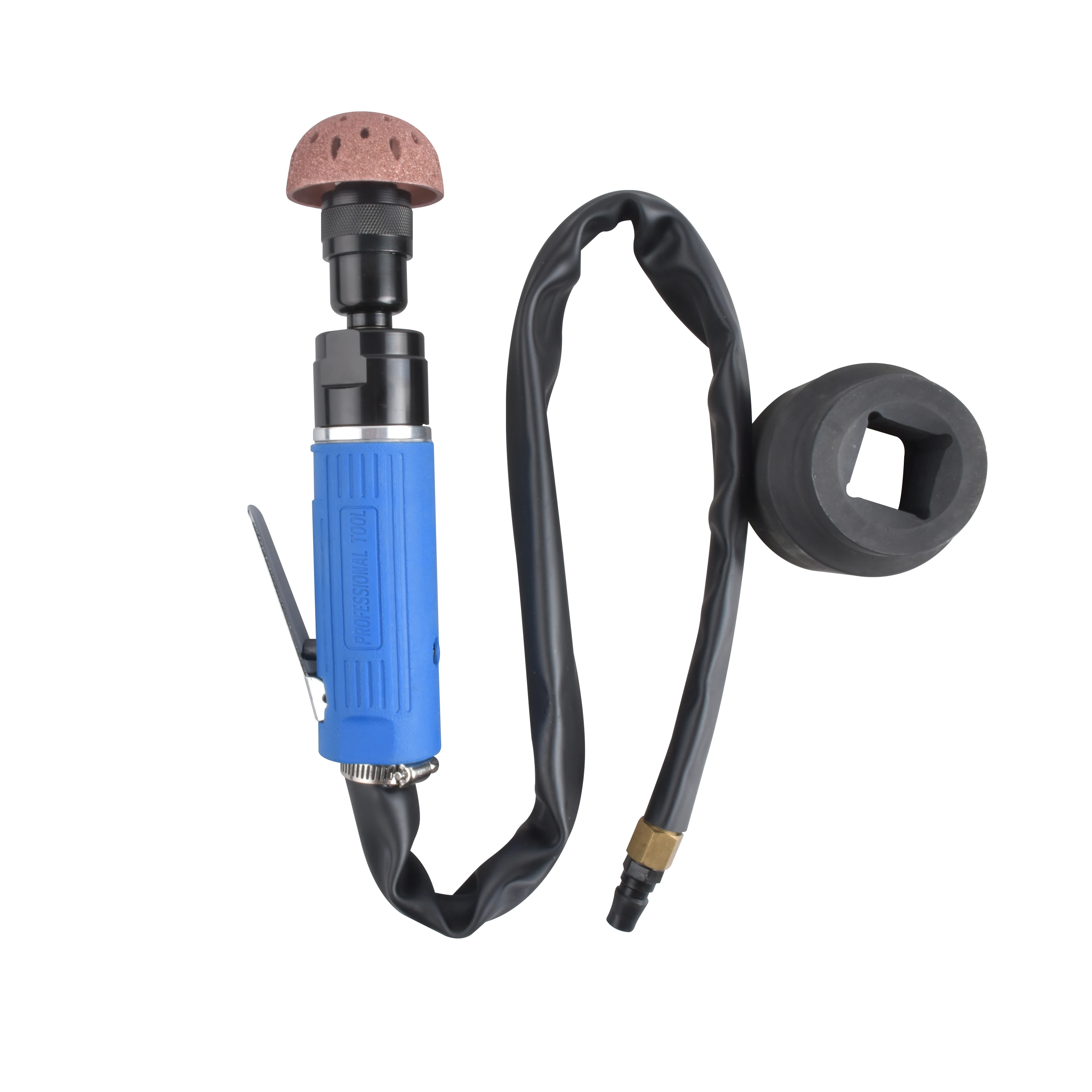 Supply 2500Rpm 11mm Chuck Size Low Speed Air Tire Buffer, Pneumatic Die Grinder With Hose for Tire Repair