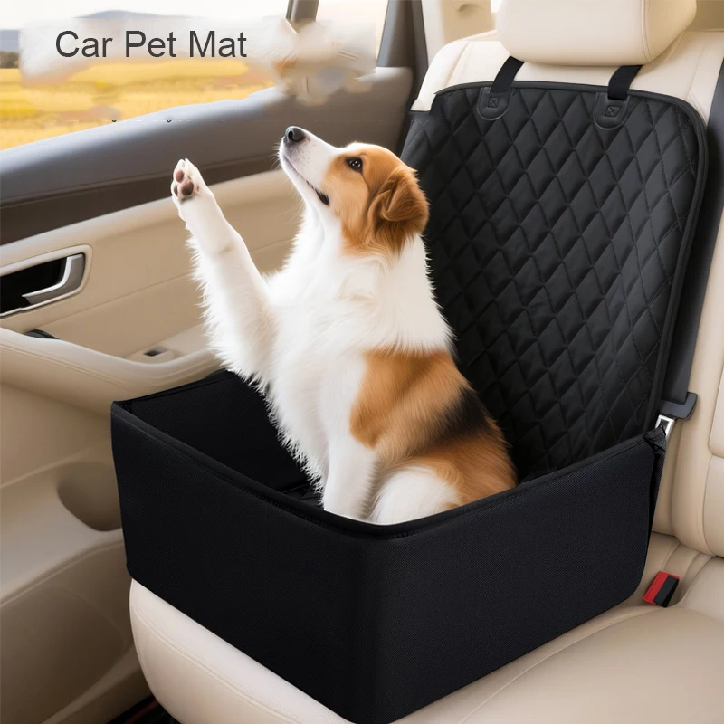 Siège de voiture en tissu Oxford pour chien, imperméable, pour passager avant, tapis de siège pour chat et chien, résistant aux taches, lavable