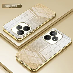 For OPPO Realme GT 6 6T Case Soft TPU Bling Glitter Slim Protective Back Cover Case For OPPO Realme GT Neo 6 6Se GT6 Phone Shell