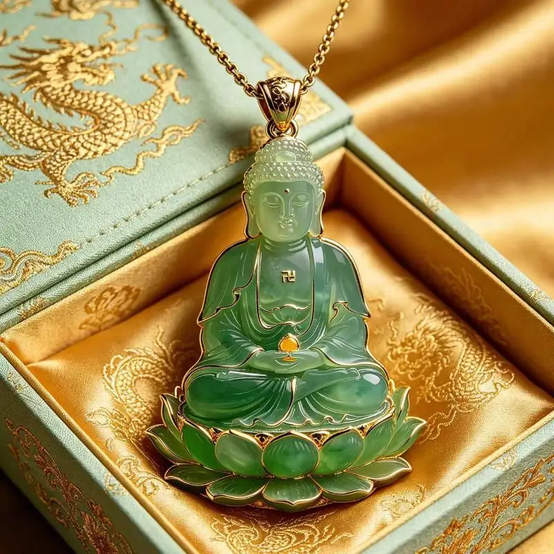 Auspicious Cloud Guanyin Pendant Unisex Unique Design Lucky  Brings Good Fortune and Peace for Valentine's Gifts