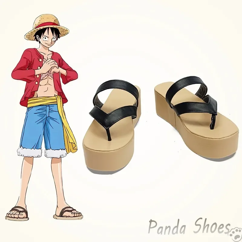 

Обувь для косплея аниме Луффи, аниме-игра, длинные сапоги Monkey D Luffy, костюм для косплея, реквизит, обувь для вечеринки на Хэллоуин