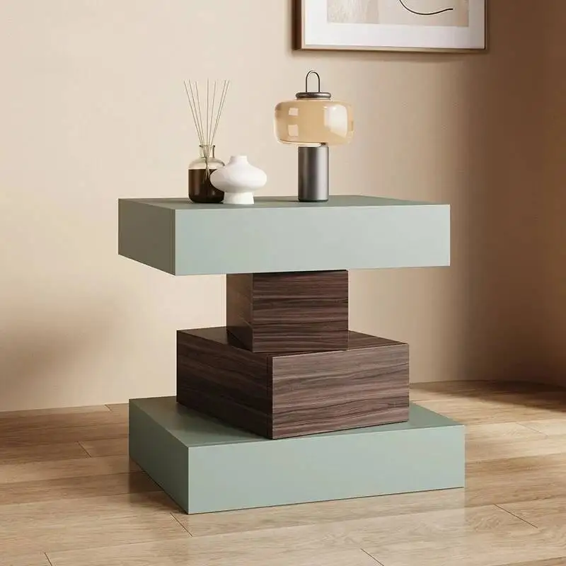 

Comfortable Elegant Modern Wooden Unique Nightstands Light Luxury High-quality Originality Meuble Chambre Bedroom Furniture