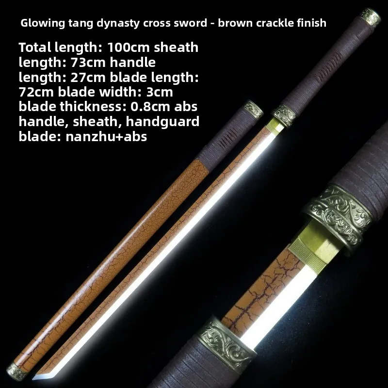 100cm/33.37인치 카타나 광선검 사무라이 롱소드 게임 주변기기 칼집 포함 모델 소품 장식 코스프레 디스플레이 공예품 장난감