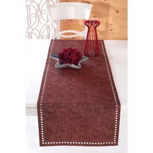 Özenev Eliza Runner American Service Table Cloth 40 X140 cm Burgundy