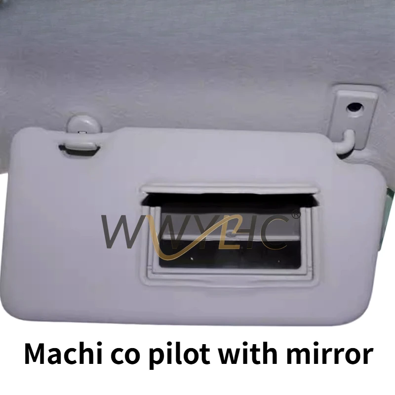 Suitable for 11-17 New Sunshine, Marchi Sun Visor Makeup Car Gear Sun Plate with Mirror Gray Main and Co-pilot Gray