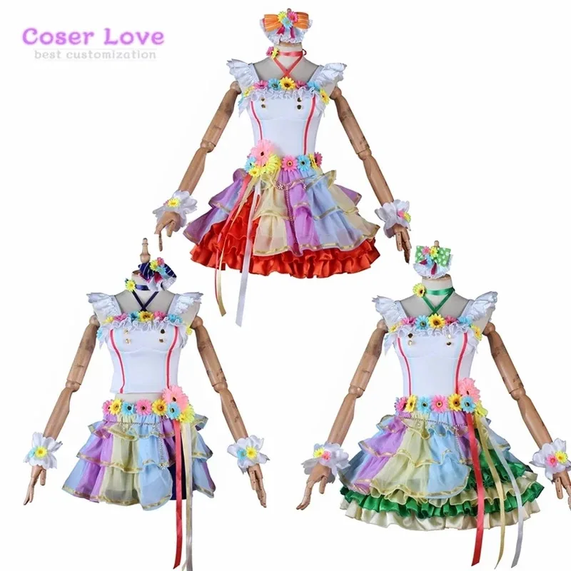 CyLoveLive Love U my friends Cosplay Costume Emma Asaka Karin Miyashita Ai Konoe Kanata Uehara Ayumu Rina Shizuku Setsuna Kasumi