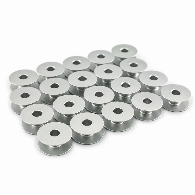 29 pcs Anti-Oxidation Bobbins for Computerized Flatbed, Rust Resistant Durable, Smooth Thread Release