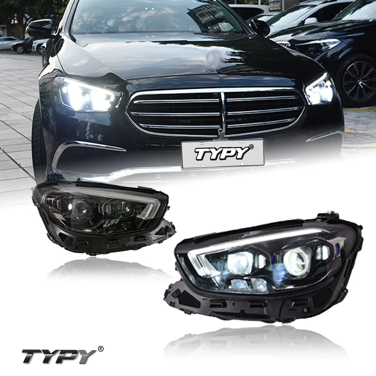 

Upgrade Multibeam Headlamp Headlight Assembly Head Lamp Head Light For Mercedes Benz E Class w213 E260 E300