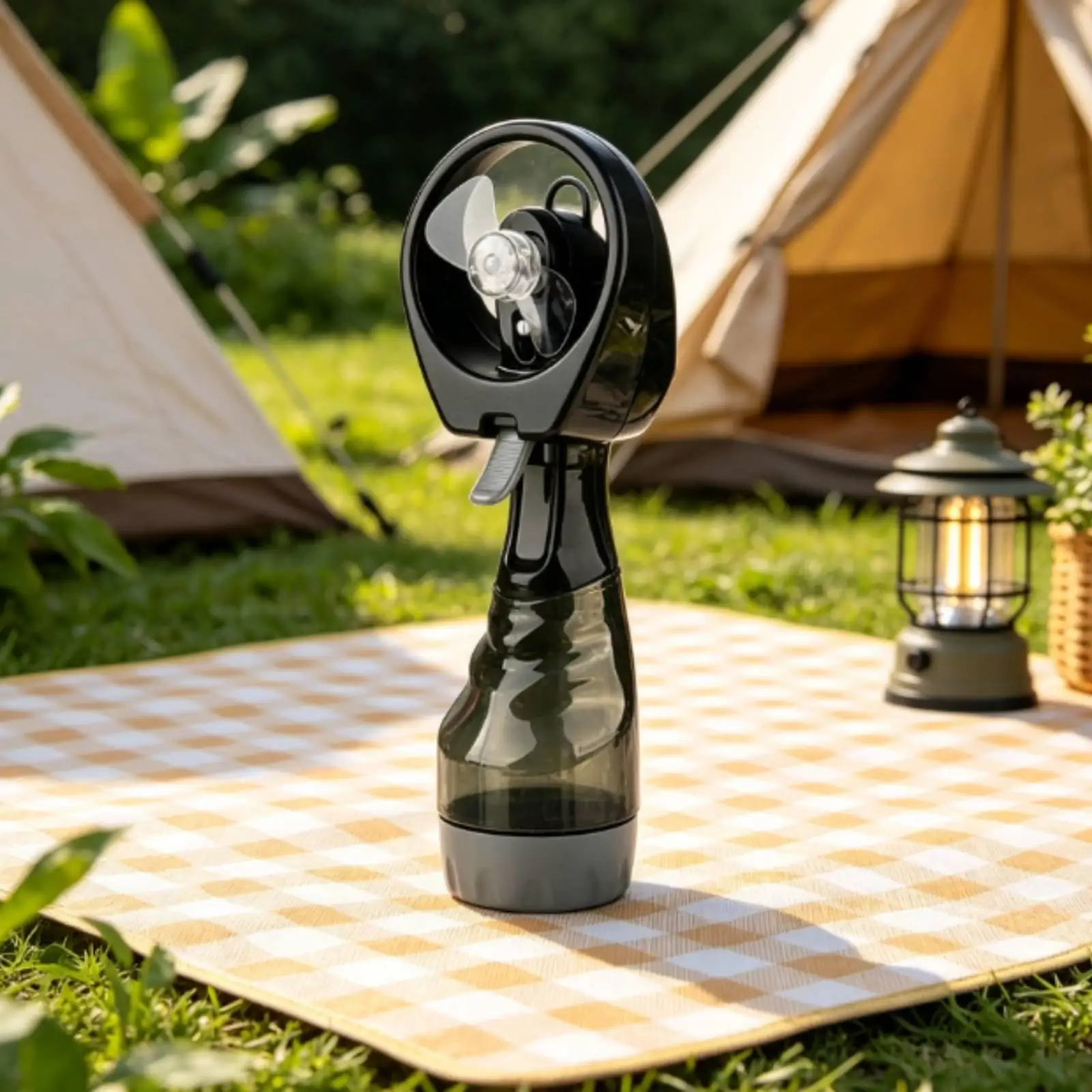 Handheld Cooling Fan Personal Air Conditioner Mini Water Spray Fan Cooling for School Commute Outdoor Events
