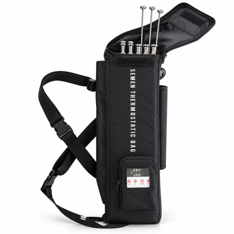Semen Thermostatic Bag With Digital Temperature Control and 6000mAh Battery Veterinary Breeding