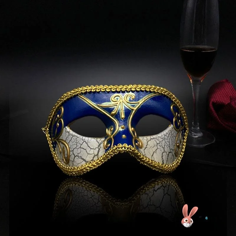 

Маскарадная маска на Хэллоуин для мужчин, европейская ретро-маска, крутой реквизит для косплея