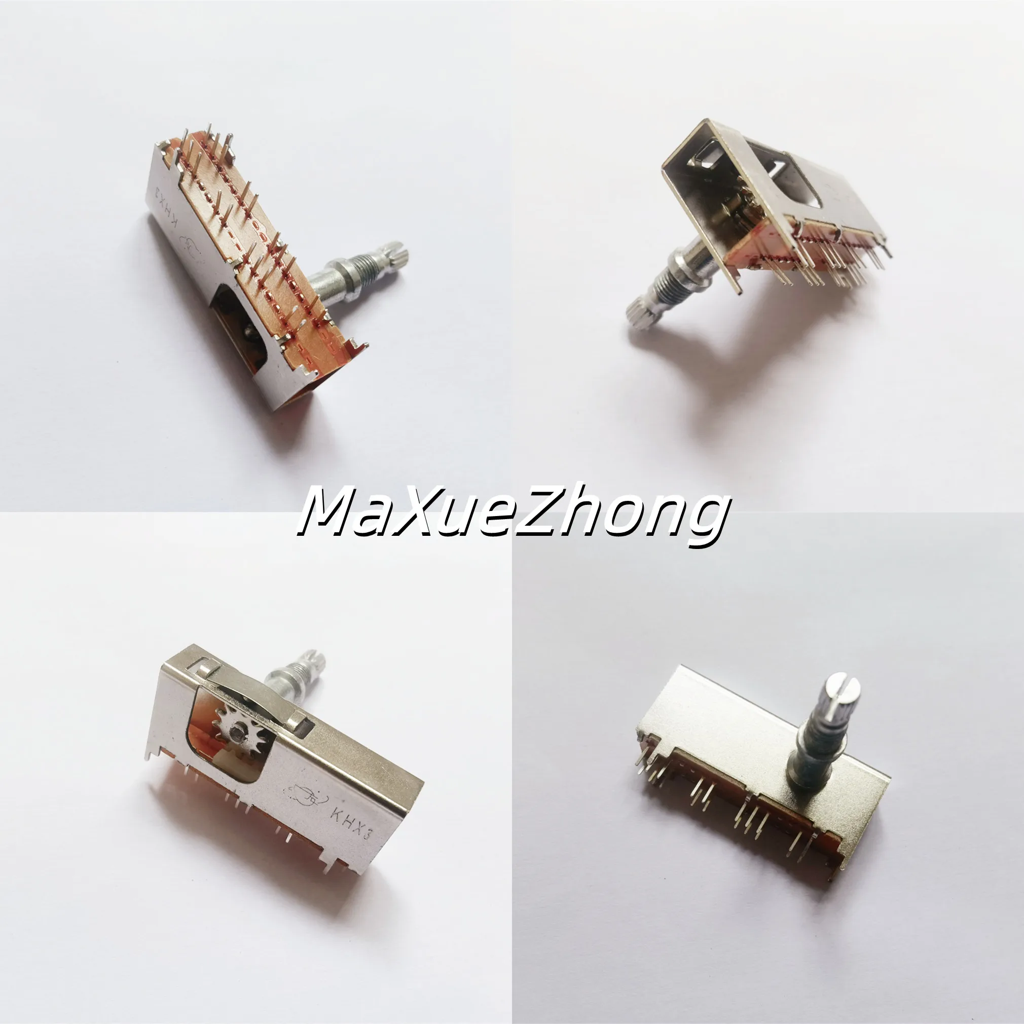 

Оригинальный новый 100% 4-ступенчатый поворотный усилитель мощности с селективной передачей, переключатель звука, 20 контактов