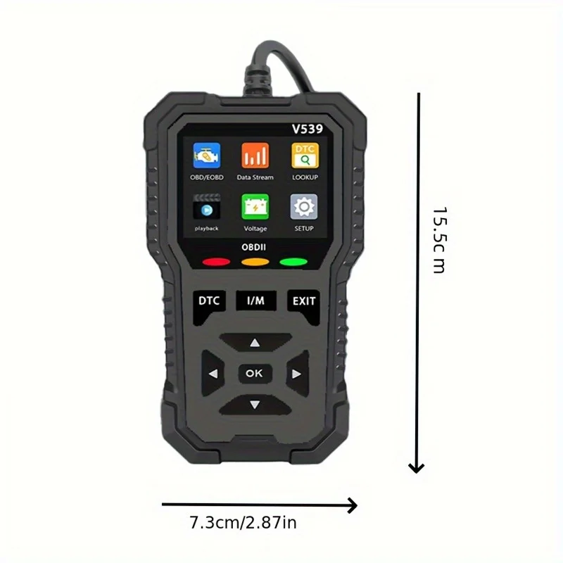 2026 New  Professional Obd2 Car Diagnostic Tool Support 10 Languages Auto Code Reader Scanner Clear Fault Code Real Time Data