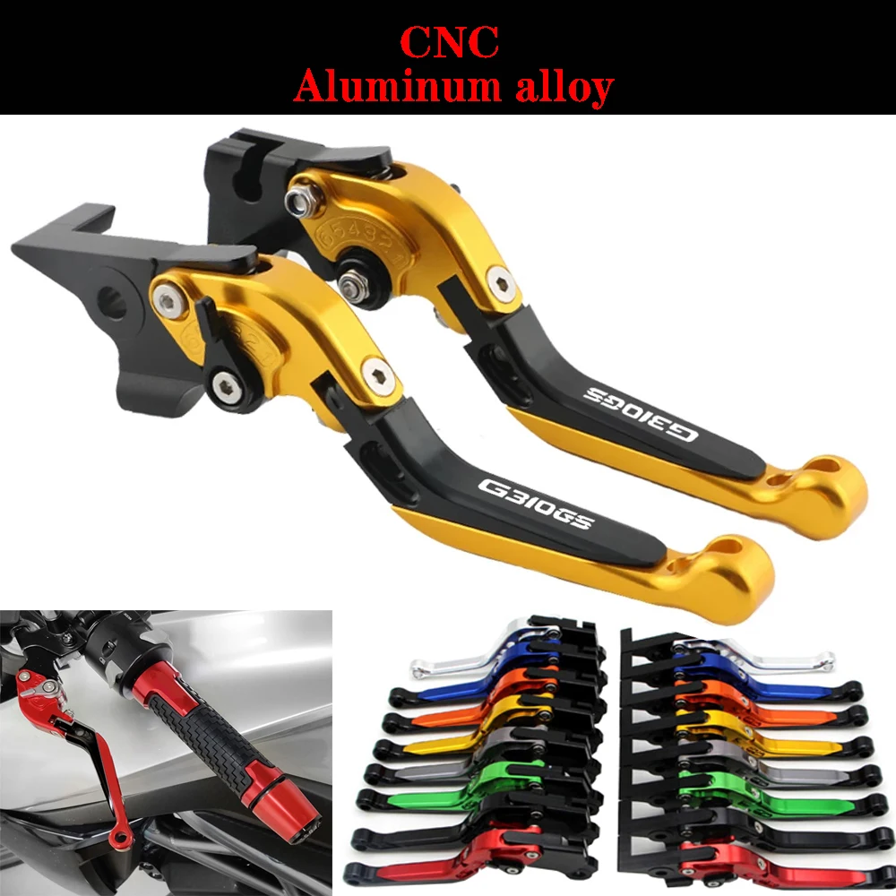 For BMW G 310 GS G 310GS G310GS 2017 2018 2019 2020 17 18 19 20 CNC Motorcycle Adjustable Brake Clutch Lever Levers Folding