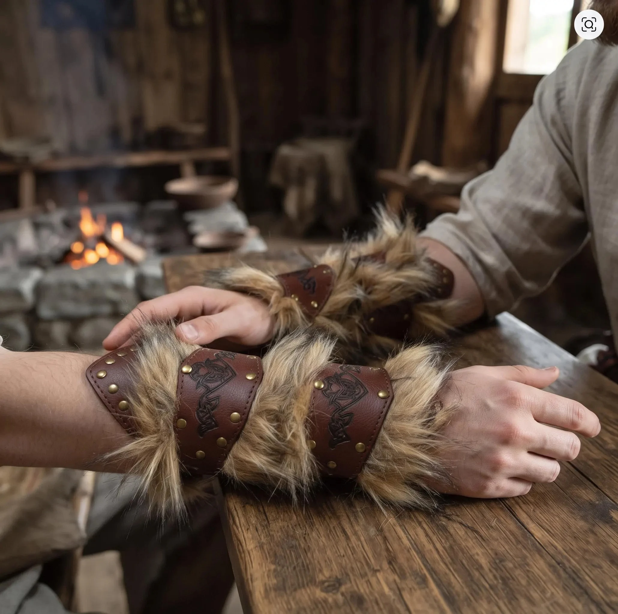Skórzane nakładki na ramiona z – Costumes recenzja i cena
