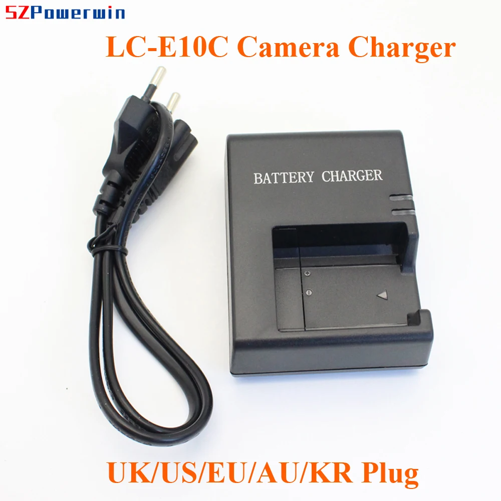 

Powerwin LC-E10C LC-E10E LCE10C Camera Charger For LP-E10 LPE10 Battery For Canon 1100D 1200D 1300D 1500D 3000D 4000D X50 T3