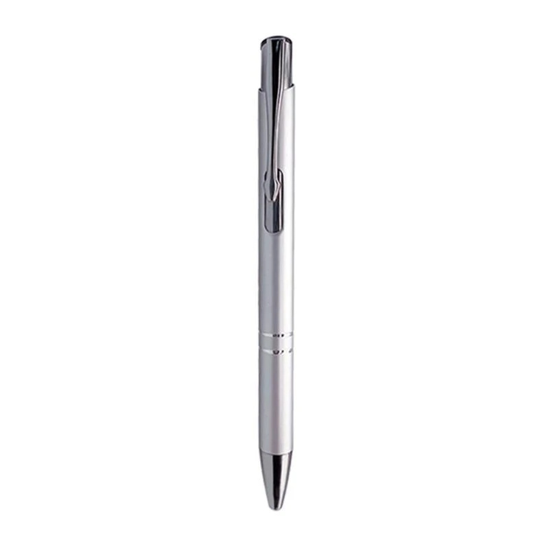 

Y5LB 10x Retractable Ballpoint Pen Office Pen 1.0mm Black/Blue Point Work Pen