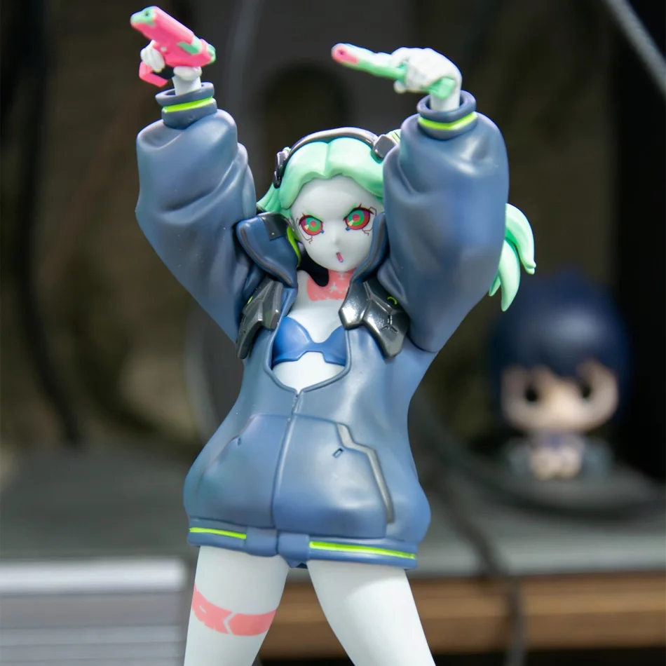 أنيمي لعبة Cyberpunk لوسي ريبيكا ديفيد الشكل الدائمة لعبة مجسمة هدية الكريسماس جمع عمل الشكل مكتب الديكور هدية #3