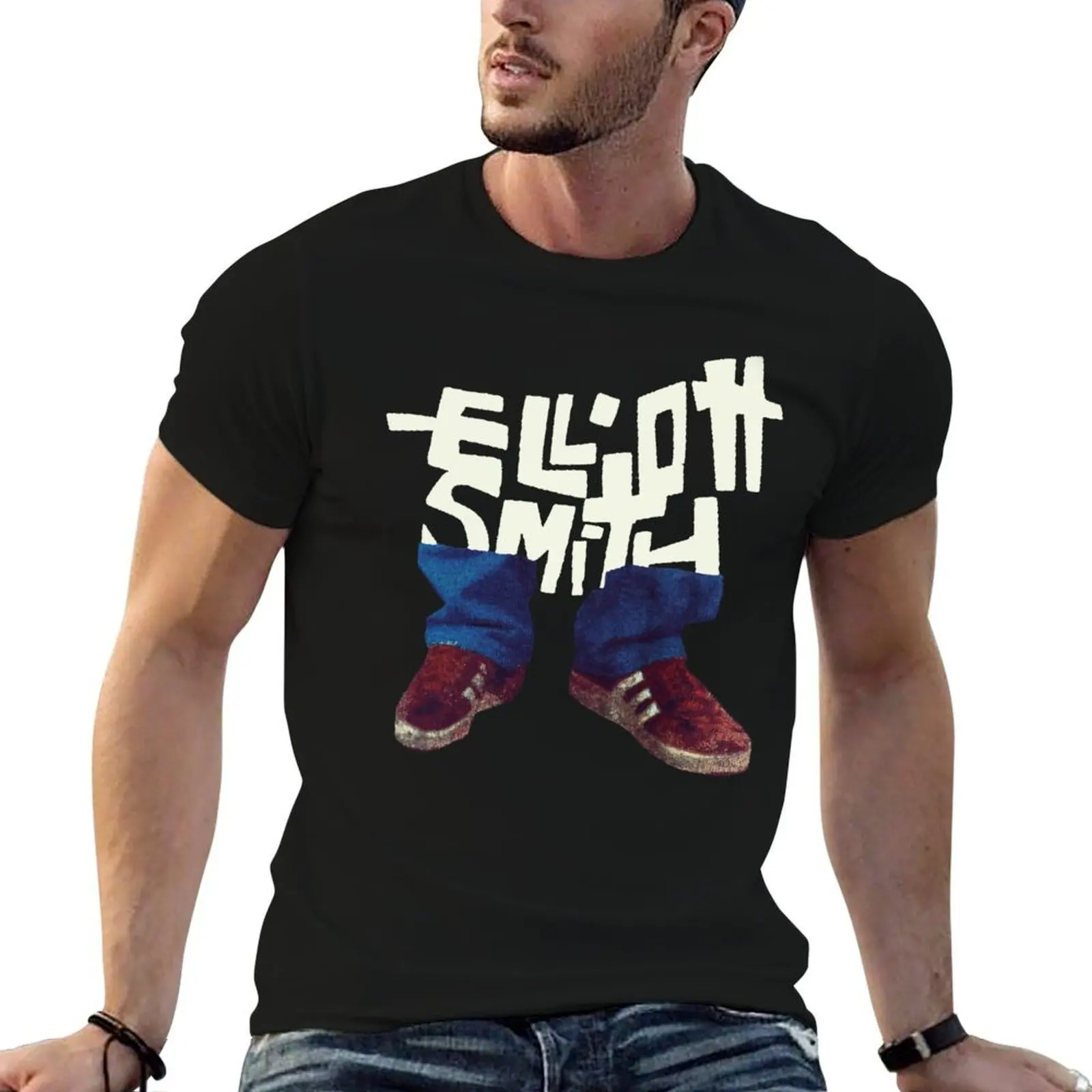 

Elliott Smith son of sam shoes sopranos T-Shirt man t shirt luxury man graphic t shirt T-Shirt
