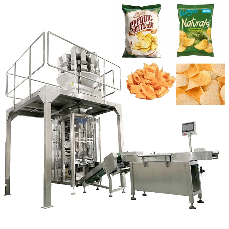FOODLINE VFFS Packaging Machine Vertical Form Fill Seal Machine For Pet Feed Particle Automatic Weighing And Pouch Packing Work