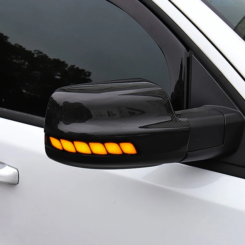 

For Dodge Ram 1500 TRX 2021 2022 2023 2024 Rear View Mirror Indicator Blinker LED Turn Signal Light Strips Replacements Kit