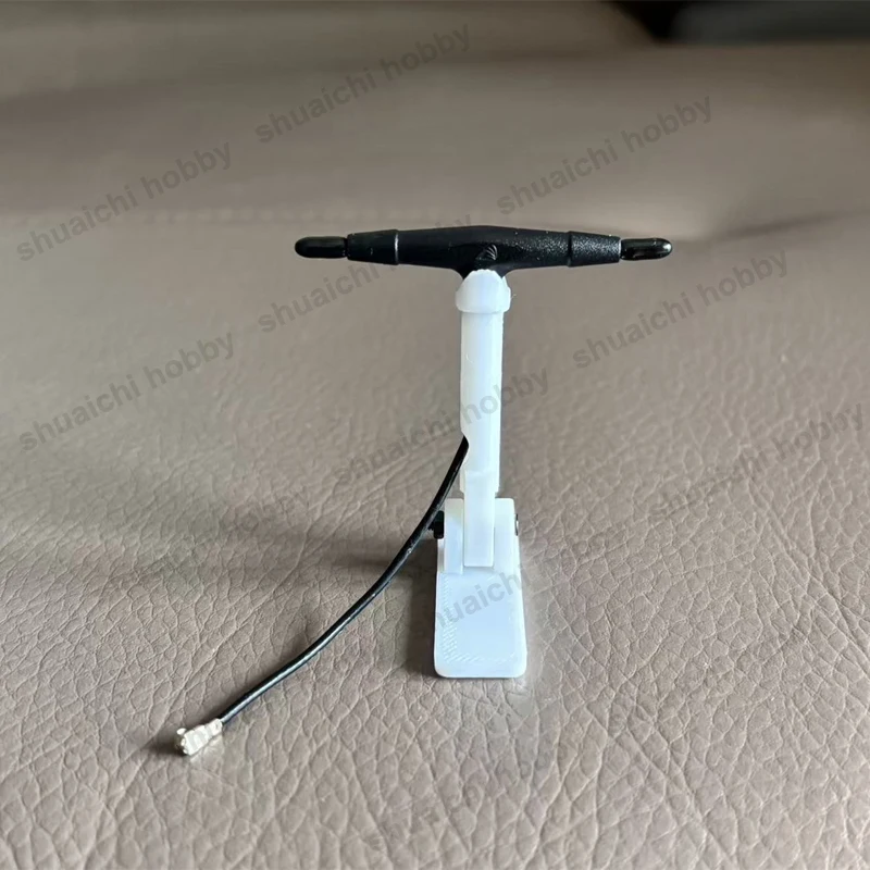 1PCS Antenna Mounting Bracket Single Dual-Antenna Fixing Seat Angle Adjustable Holder for Fixed-Wing FPV Drone ELRS Receiver