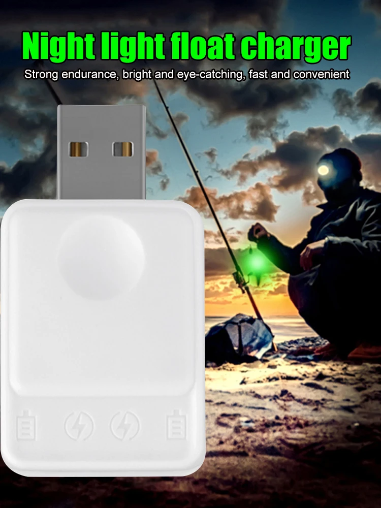Afbeelding 7: Oplader voor lichtgevende elektronische visdobber, CR425 batterij