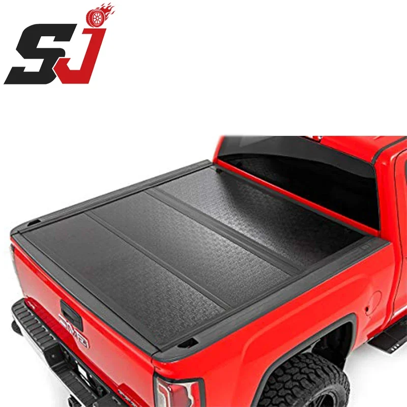 Hot Selling Pickup Covers Aluminum Alloy Hard Tri-fold Cover For Isuzu Dmax Tonneau Cover