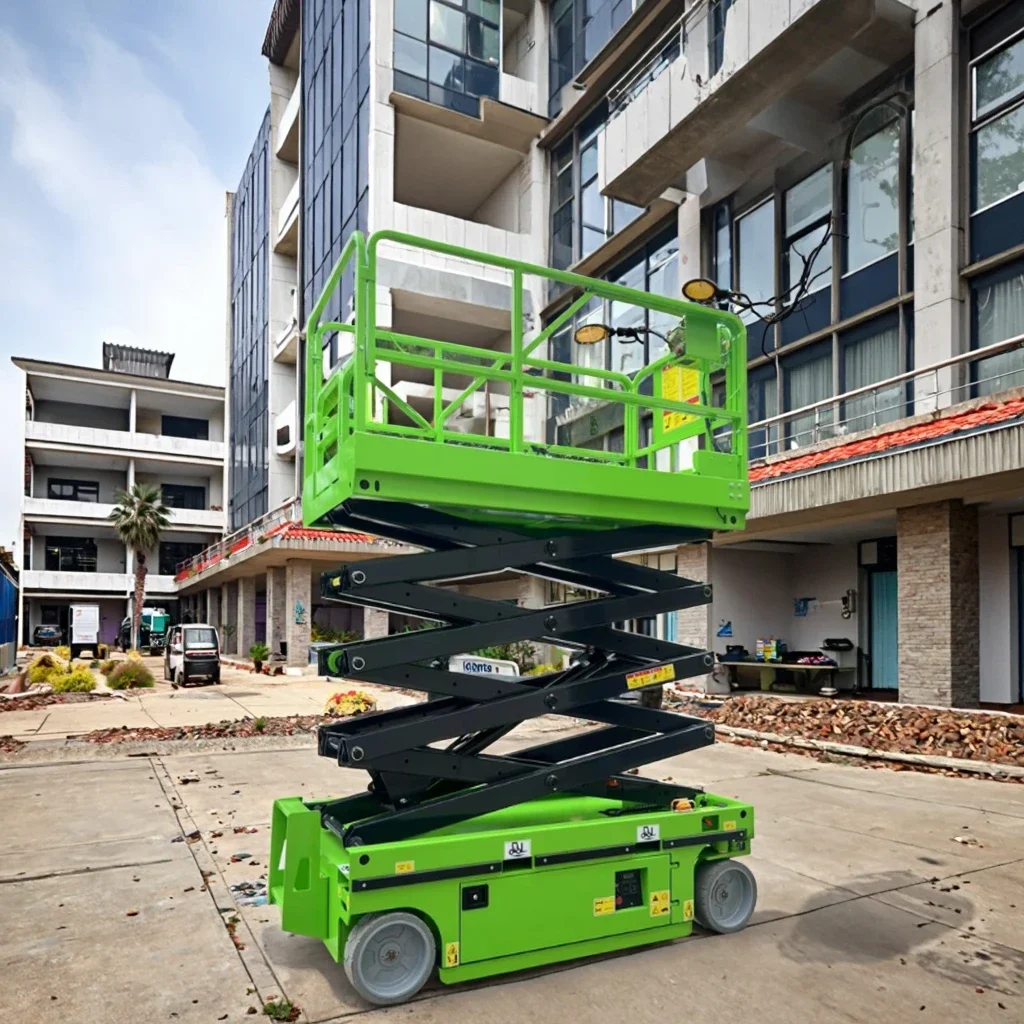 Customized OEM Steel Scissor Lift For Indoor Outdoor Aerial Lifting Platform New Condition For Warehouse Factory