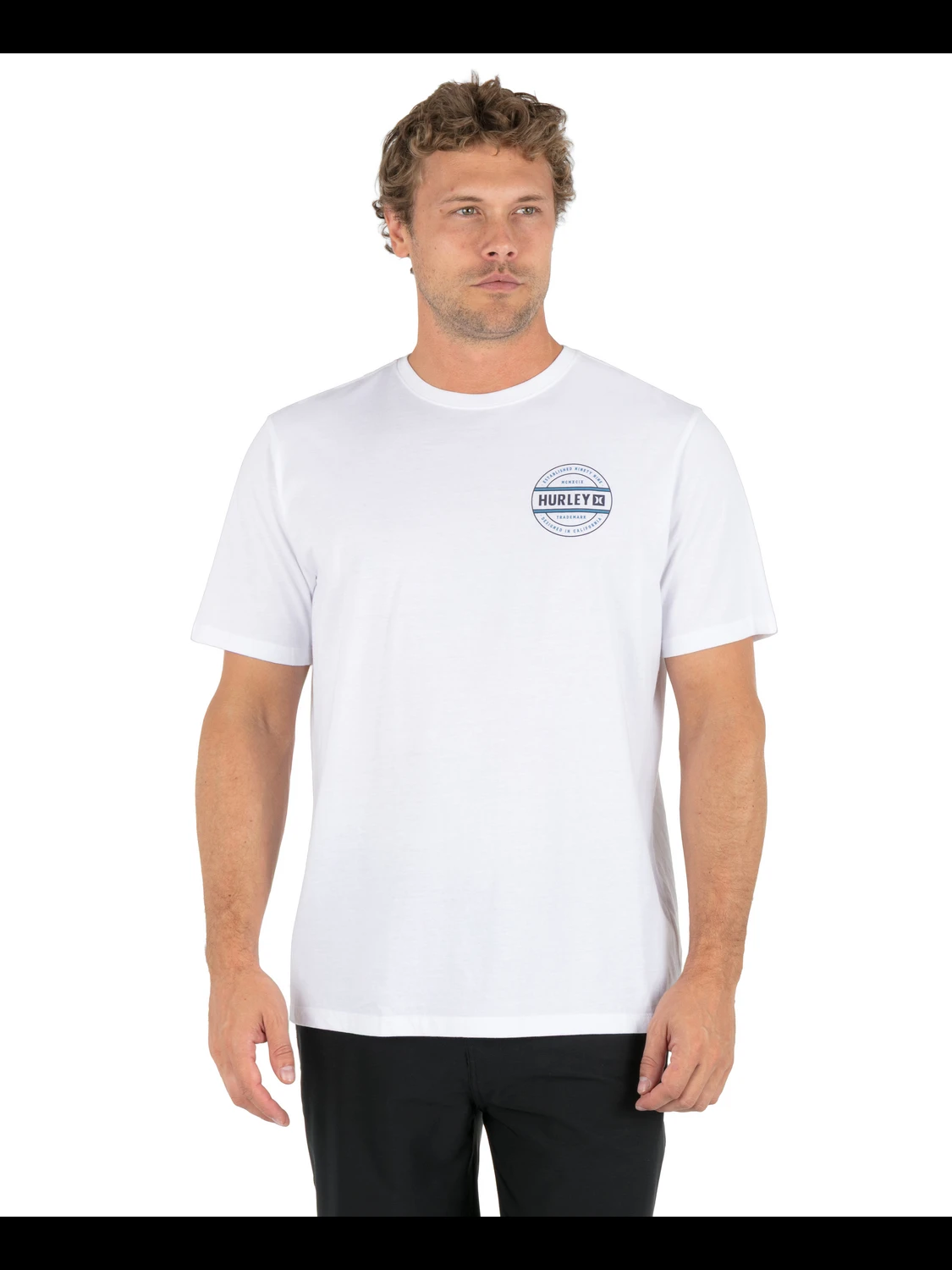 Tropisches Blumenkreis-Abzeichen Vintage Surf Marken-Grafik T-Shirt Baumwolle Herren Damen T-Shirt Sommer Outdoor Casual Top – Detail 2