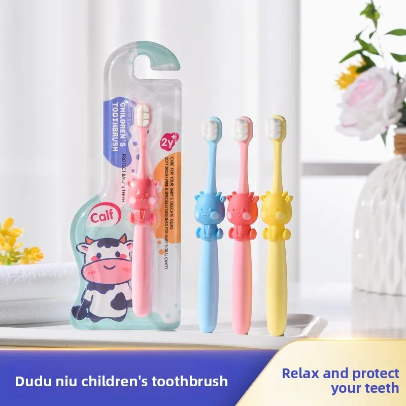 

Детская зубная щетка Cartoon Cloud-Soft для детей 3-6 лет. Ультрамягкая щетина бережно воздействует на десны, милый дизайн делает чистку зубов увлекательной.